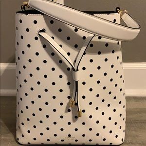 Ralph Lauren Dryden. Black/White polka dots